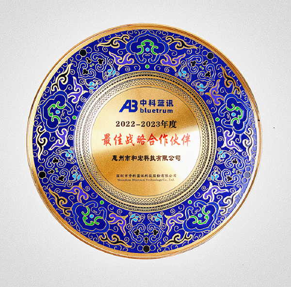 喜报 | 玩球（中国）荣膺中科蓝讯“最佳战略合作伙伴”